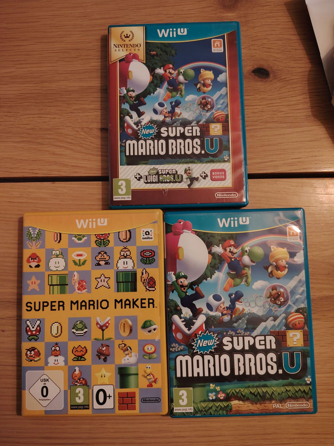 WiiU mario bros paketti
