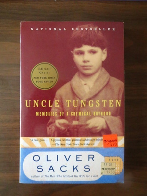 Oliver Sacks: Uncle Tungsten
