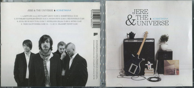 JERE & THE UNIVERSE . CD-LEVY . KOSMETIIKKAA