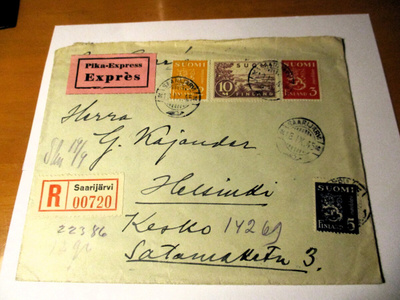 1945 Saarijärvi R pikakuori