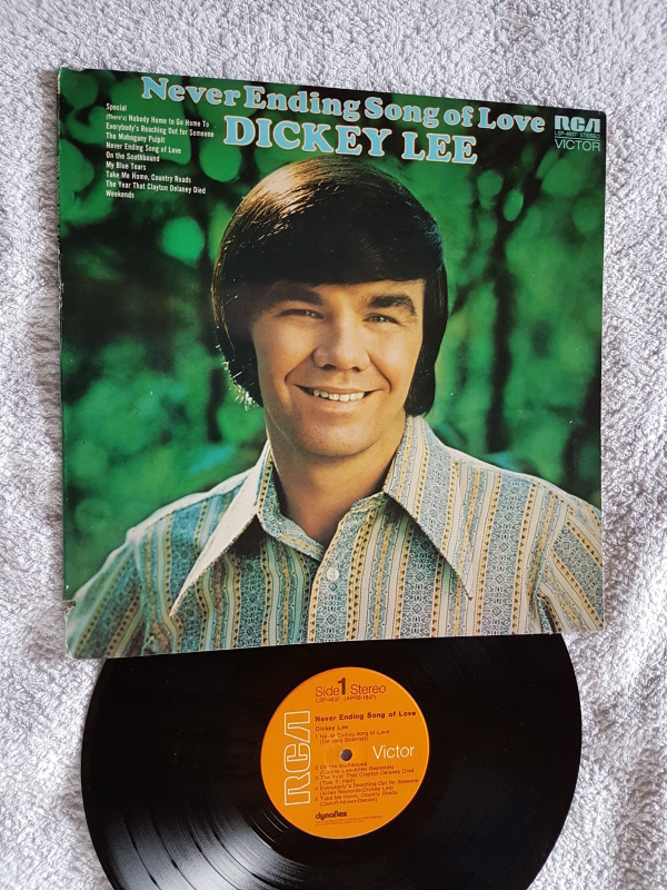 Dickey Lee  – Never Ending Song Of Love  LP