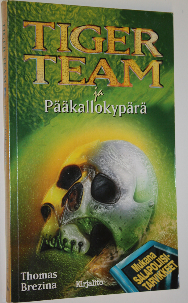 Thomas Brezina : Tiger Team ja pääkallokypärä
