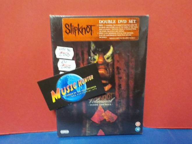SLIPKNOT - VOLIMINAL INSIDE THE NINE UUSI EU 2006 2DVD