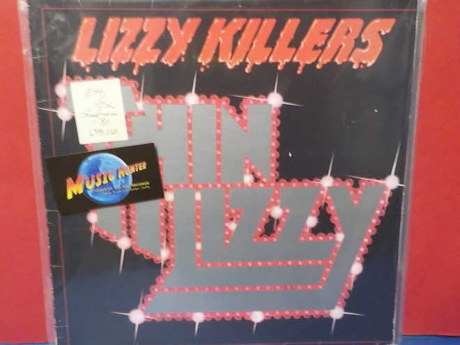 THIN LIZZY - LIZZY KILLERS SCANDINAVIAN -80 EX+/EX LP