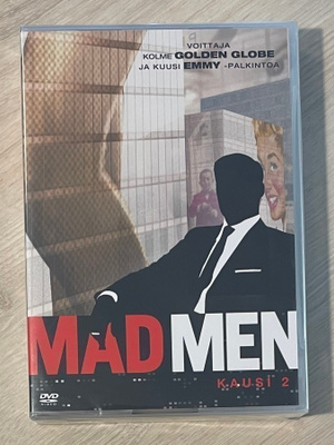 MAD MEN: Kausi 2 (4DVD) uusi ja muoveissa