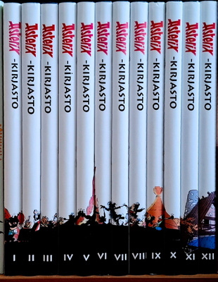 Asterix-kirjasto, osat I-XII