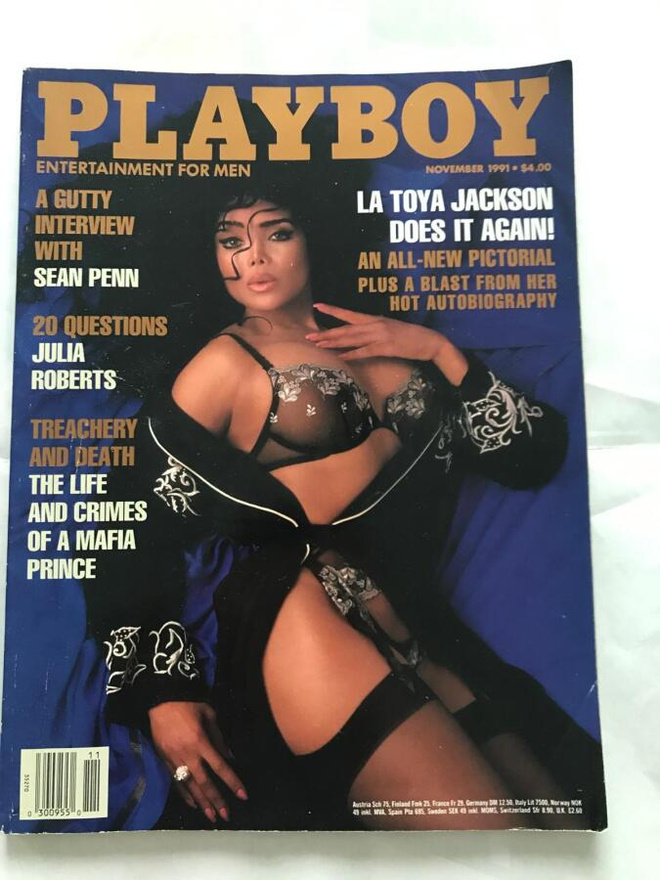 Playboy lehti November 1991 ( La Toya Jackson )