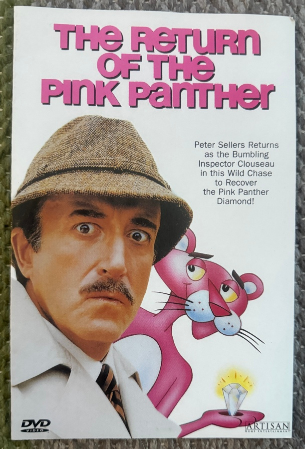 THE RETURN OF THE PINK PANTHER BOOKLET VIHKONEN