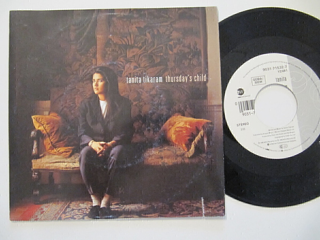 Tanita Tikaram Thursday's Child 7" sinkku