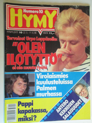 HYMY LEHTI 10 / 1986