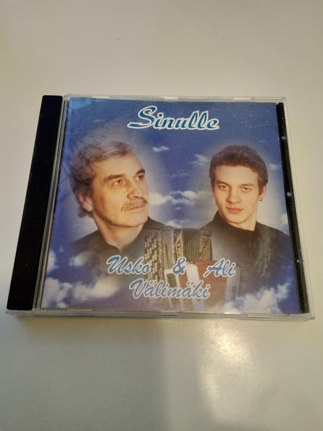 CD SINULLE - Usko & Ali Välimäki (haitarimusiikkia) Sis.pk:t