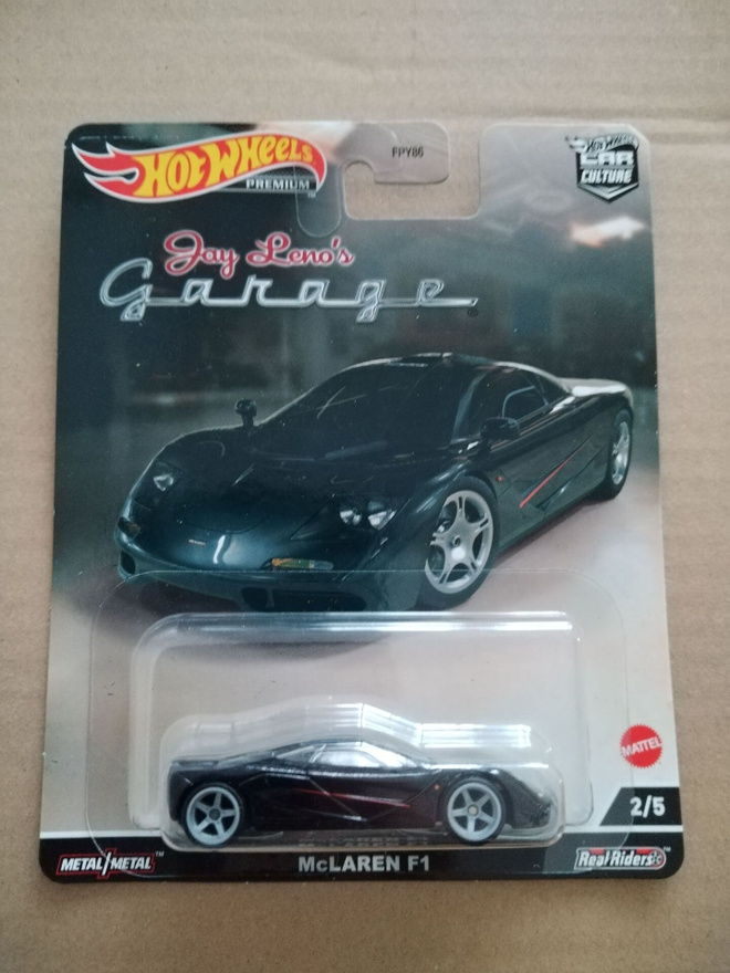 Hot Wheels Premium Jay Leno's MC Laren F1