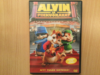 Alvin ja pikkuoravat- DVD_