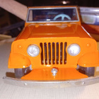 JEEP JEEPSTER ROADSTER By DAIYA Japan 1960's - pikkukuva 4