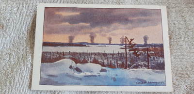 Vanha kortti Summa, Nils Wikberg  v. 1942