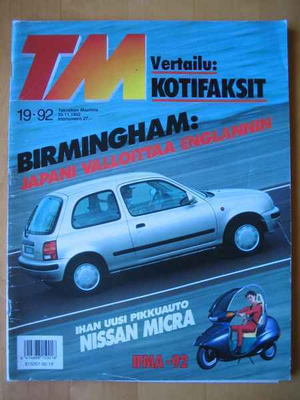 Tekniikan Maailma 19/1992