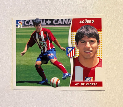 Sergio Aguero Panini Este LaLiga 2006/07