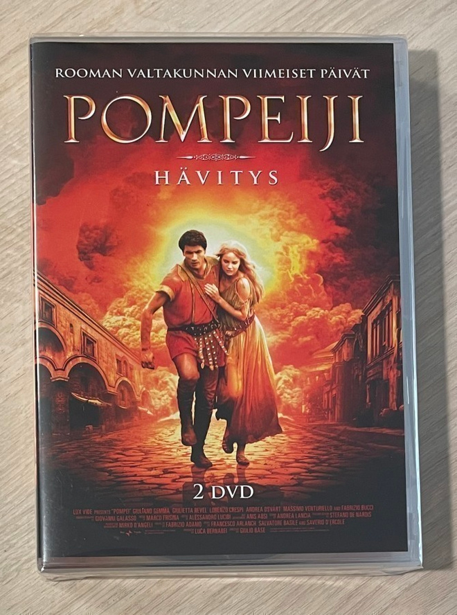 Pompeiji - hävitys (2DVD) minisarja (UUSI)