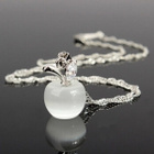 844 .. Opal 925 Sterling Silver Apple .. Kaulakoru - pikkukuva 4