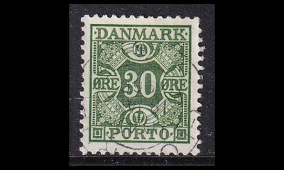 Tanska PORTO_36 o 30 öre vihreä (1937)