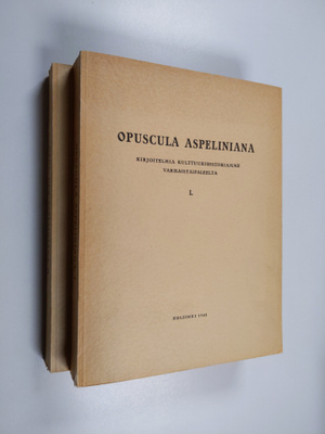 J. R. Aspelin : Opuscula Aspeliniana 1-2 : kirjoitelmia k...
