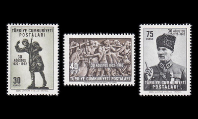 Turkki 1840-2 ** Dumlupinarin taistelu 40v (1962)