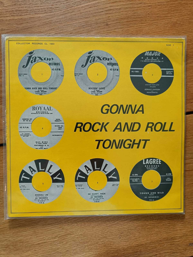 AUCTION - V/A GONNA ROCK AND ROLL TONIGHT LP COLLECTOR 1023
