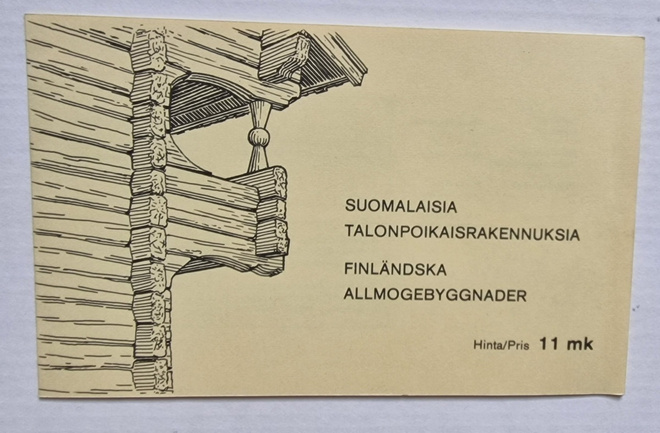 Postimerkki, Talonpoikaisrakennuksia - vihko, 1979