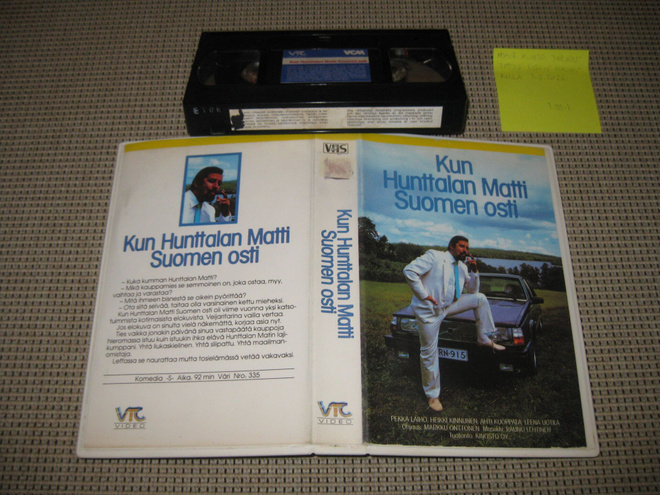Kun Hunttalan Matti Suomen Osti-VHS (FIx, Heikki Kinnunen)