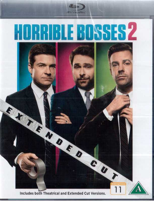 HORRIBLE BOSSES 2 EXTEBDED CUT blu-ray (UUSI MUOVISSA)