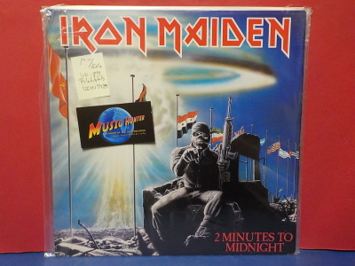 IRON MAIDEN - 2 MINUTES TO MIDNIGHT M-/EX+ 12 MAXI