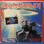 IRON MAIDEN - 2 MINUTES TO MIDNIGHT M-/EX+ 12 MAXI - pikkukuva 1