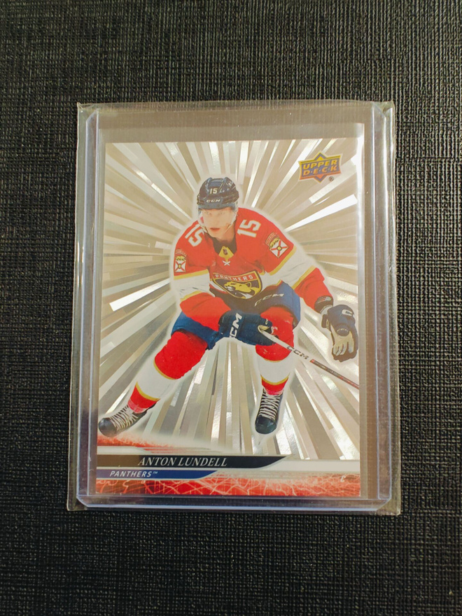 Anton Lundell - 24-25 UD Silver Outburst