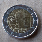 2 € juhlaraha Väinö Linna 100 vuotta 2020 - pikkukuva 1