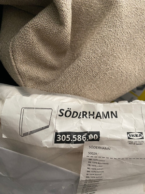 SÖDERHAMN Päällinen käsinojaan, Blekinge valkoinen