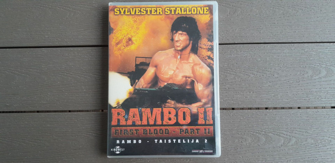 DVD: Rambo II 2: Taistelija (Sylvester Stallone 1985/2001)