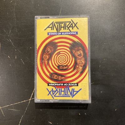 Anthrax - State Of Euphoria C-kasetti