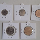 1990, 10p, 50p, 50p, 1mk ja 5mk - pikkukuva 2