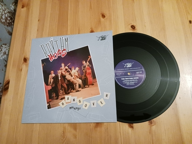 Rhythm Hogs – Hangover Mornings 12" ep Rock'n'Roll upea nm