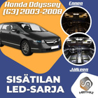 Honda Odyssey (G3) Sisätilan LED-sarja 16-osainen - pikkukuva 1