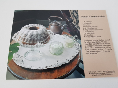 Minna Canth / Canthin kakku Postikortti