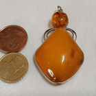 Iso Meripihka riipus honey agge Amber - pikkukuva 3