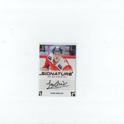 2026-27 Blueline Gold Signature Lasse Boelius