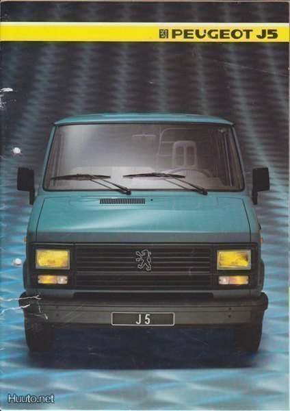 Peugeot J5 -esite, 1985
