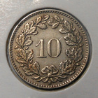 Switzerland. 10 rappen 1952. - pikkukuva 2