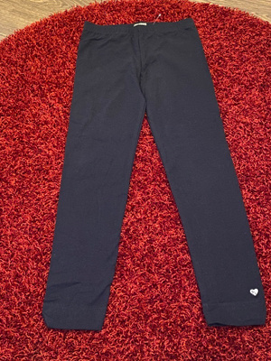 Hatley: mustat legginsit koko 122 cm, UUSI
