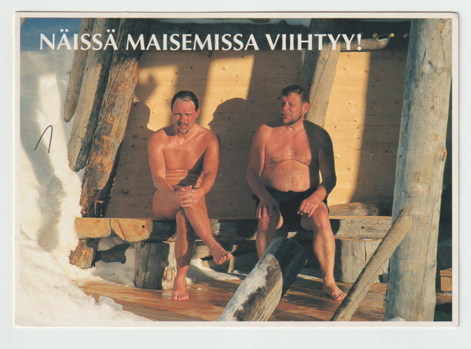 Riitta Lehvonen : Näissä maisemissa viihtyy ! (R)
