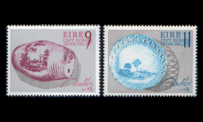 Irlanti 344-5 ** Europa taidekäsityöt (1976)