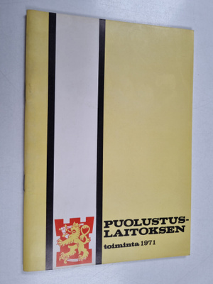Puolustuslaitoksen toiminta vuonna 1971