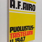 A. F. Airo : Puolustustaisteluni v. 1947 - pikkukuva 1